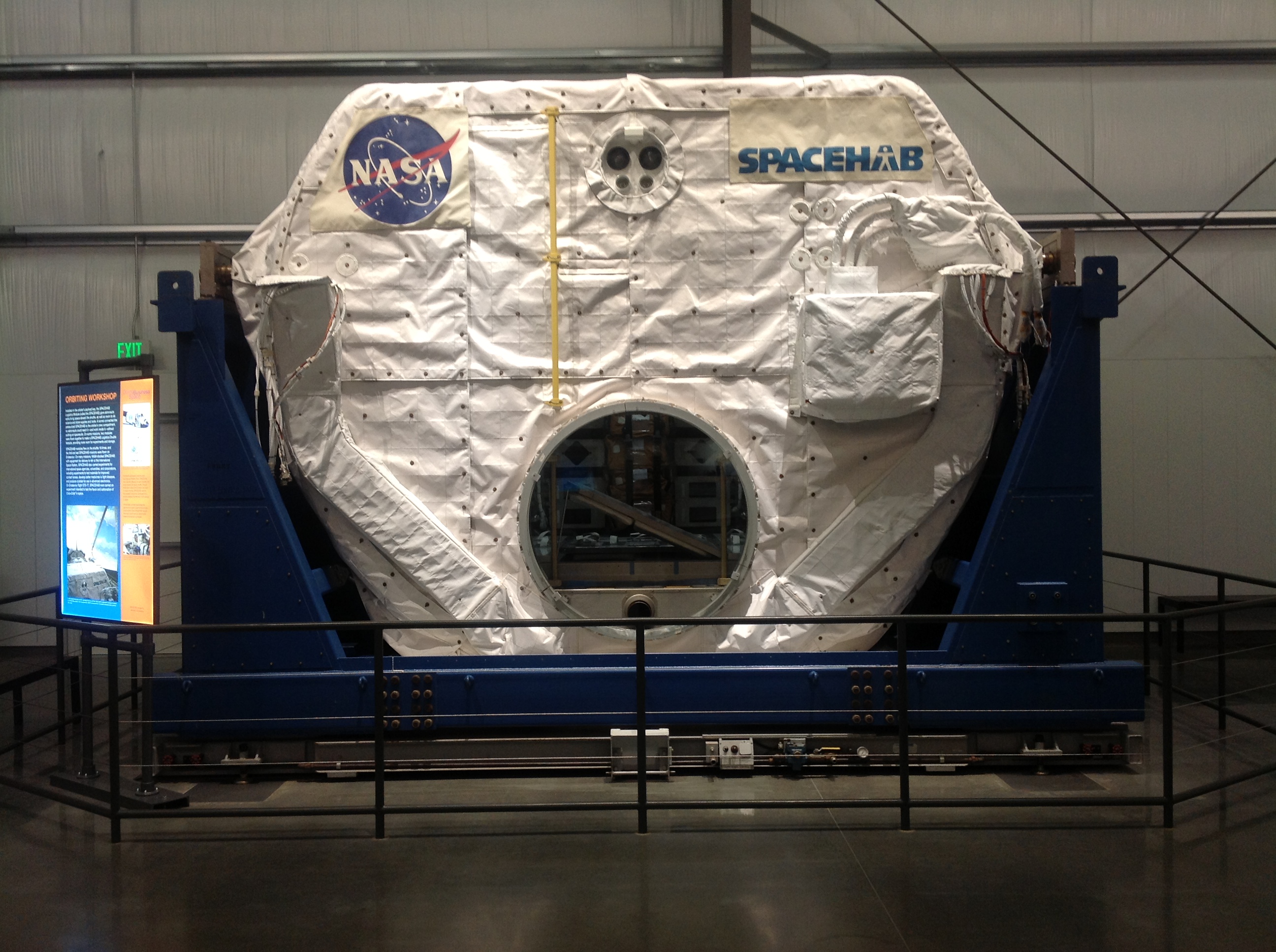 The Spacehab.