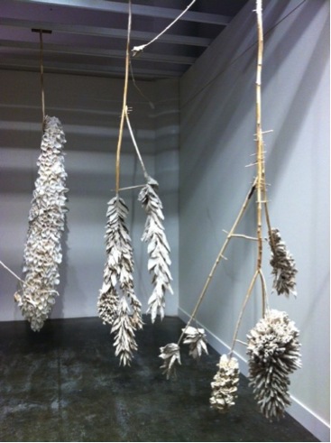 Rebecca Hutchinson’s nature-inspired sculptures titled 'Affinity.'